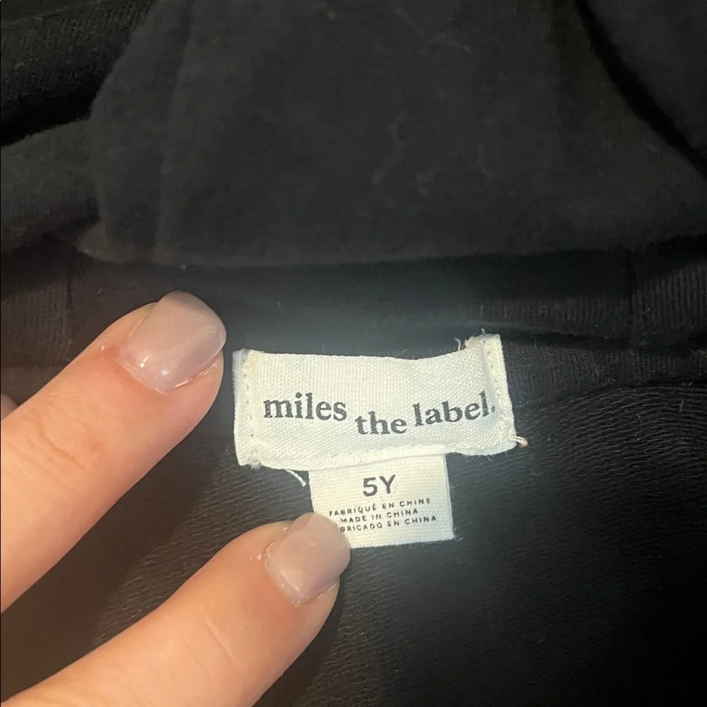 Black Hoodie with Logo